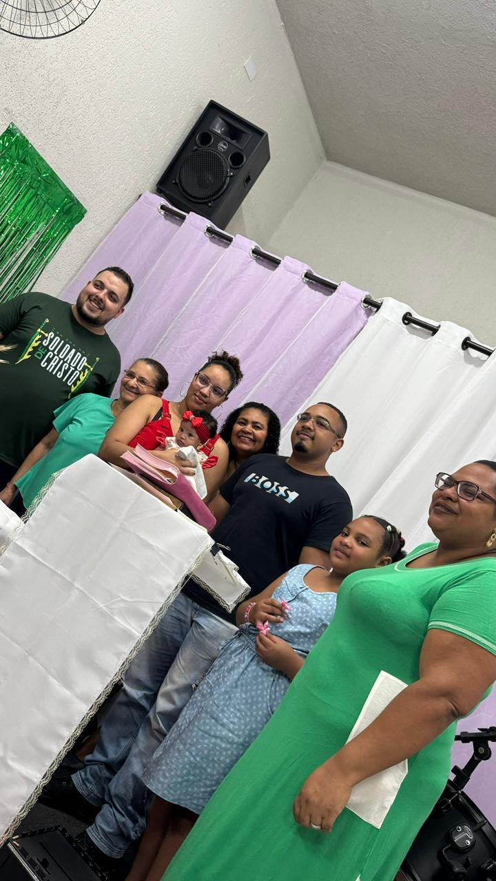 Famílias na igreja
